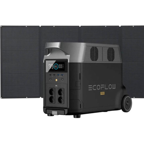 Зарядная станция EcoFlow DELTA Pro + 400W Solar Panel (BundleDP+SP400W)