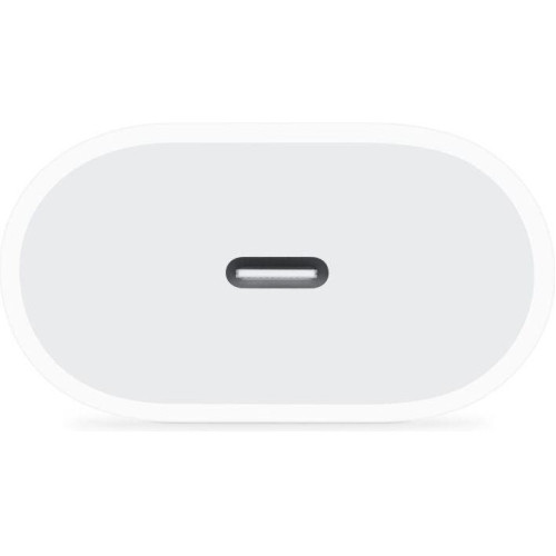 Сетевое зарядное устройство Apple 20W USB-C White (MHJA3)