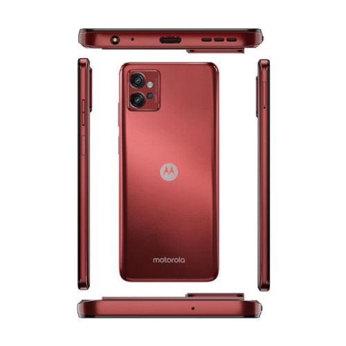 Смартфон Motorola Moto G32 6/128GB Satin Maroon (PAUU0029)