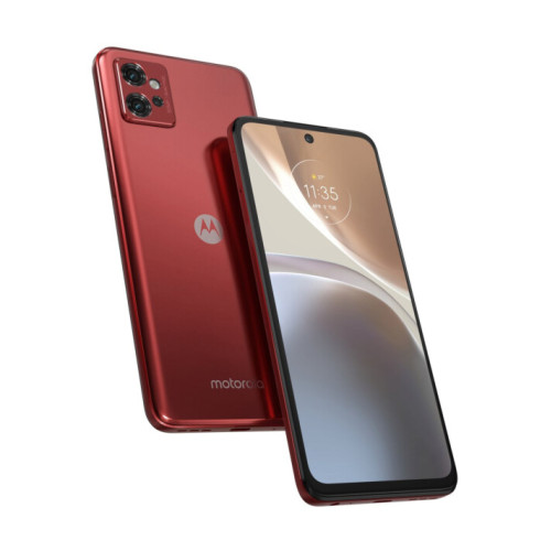 Смартфон Motorola Moto G32 6/128GB Satin Maroon (PAUU0029)