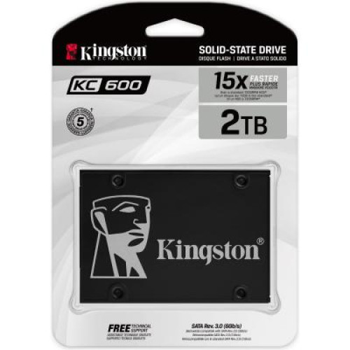 Kingston KC600 2 TB Upgrade Bundle Kit (SKC600B/2048G)