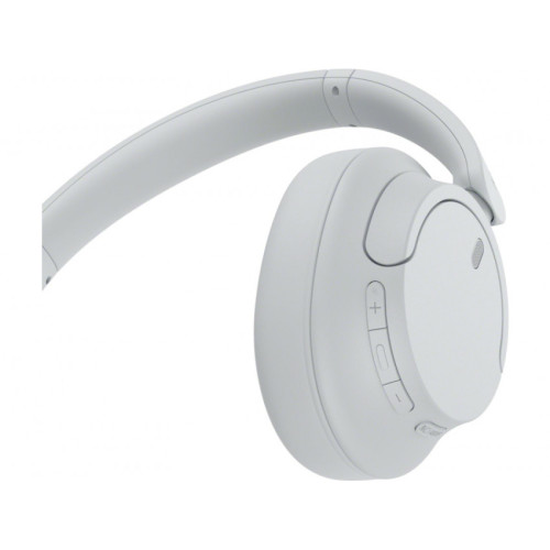 Sony WH-CH720N: белые наушники с шумоподавлением.