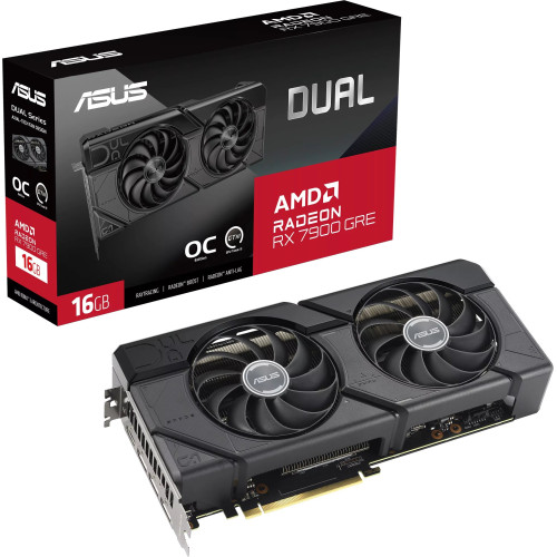 Asus Radeon RX 7900 GRE Dual OC 16384MB (DUAL-RX7900GRE-O16G)