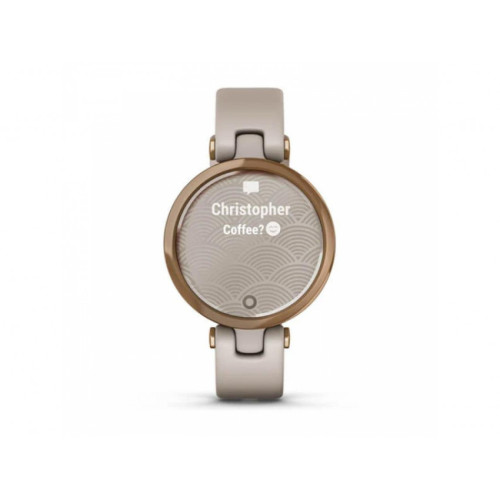 Garmin Lily Sport Edition - Rose Gold Bezel with Light Sand Case and S. Band (010-02384-11/01)