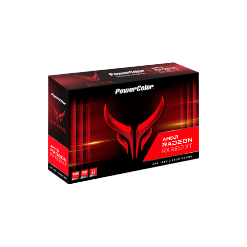 Видеокарта PowerColor Radeon RX 6650 XT Red Devil (AXRX 6650 XT 8GBD6-3DHE/OC)