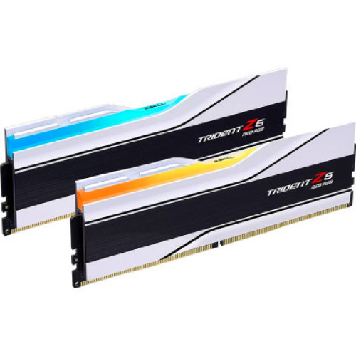 G.Skill 32 GB (2x16GB) DDR5 6400 MHz Trident Z5 Neo RGB Matte White (F5-6000J3036G32GX2-TZ5NRW)