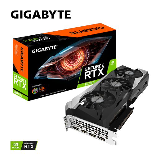 Gigabyte RTX3070 Ti GAMING: мощный графический ускоритель с 8 ГБ памяти.