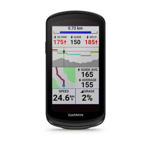 Garmin Edge 1040 Solar - беспроводной велокомпьютер с солнечной батареей