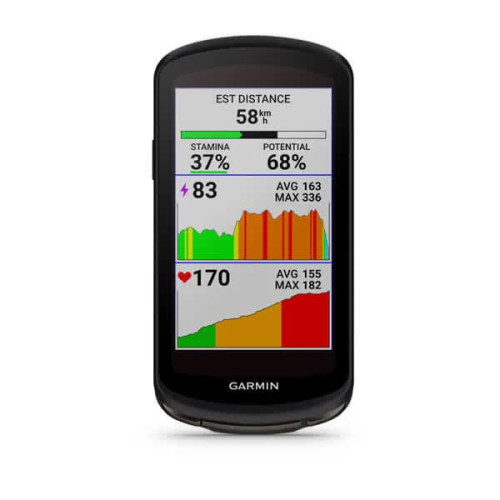 Garmin Edge 1040 Solar - беспроводной велокомпьютер с солнечной батареей