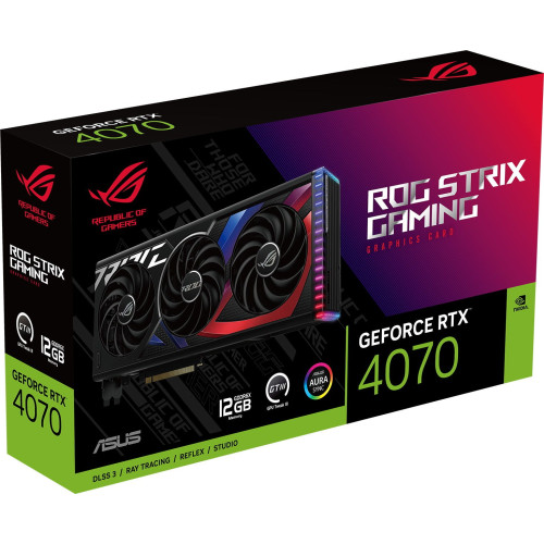 Asus GeForce RTX 4070 ROG Strix 12GB (ROG-STRIX-RTX4070-12G-GAMING)