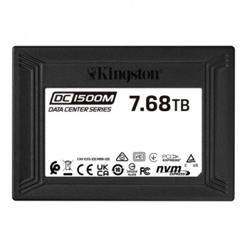 SSD U.2 2.5" 7.68TB Kingston (SEDC1500M/7680G)