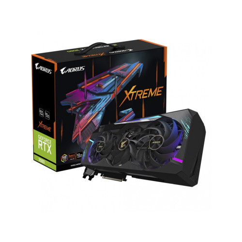 Видеокарта Gigabyte GeForce RTX 3080 AORUS XTREME 10G (GV-N3080AORUS X-10GD)