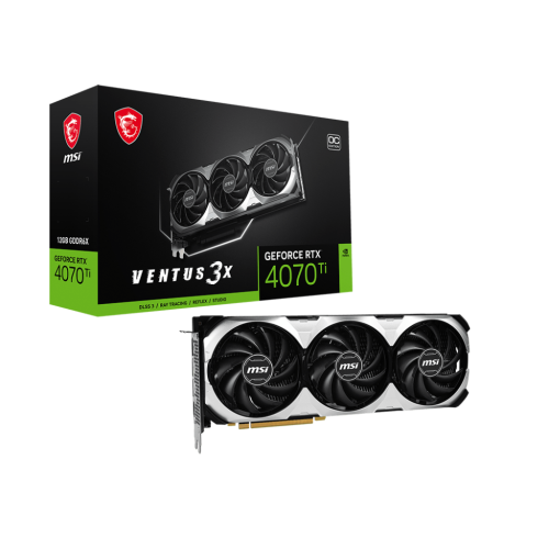 MSI GeForce RTX 4070 Ti VENTUS 3X 12G OC