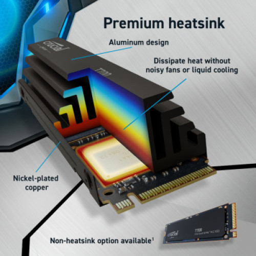 Micron SSD M.2 2280 4TB T700 (CT4000T700SSD5)