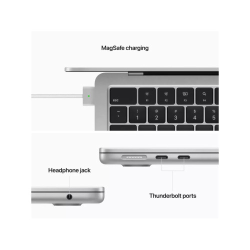 Apple MacBook Air 13,6" M2 Silver 2022 (Z15W000AX)