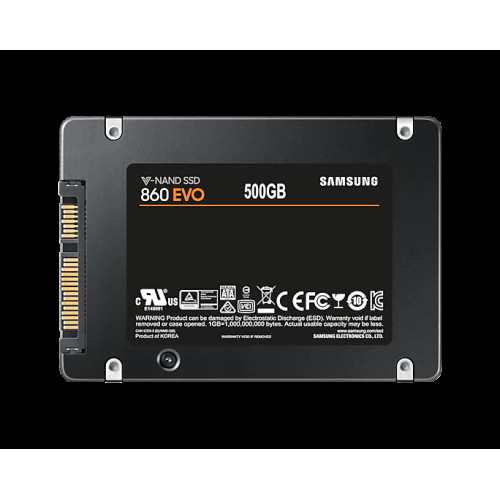 SSD 2.5" 500GB 860 EVO Samsung (MZ-76E500BW)