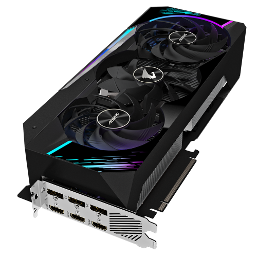 Видеокарта GIGABYTE GeForce RTX3080 10Gb AORUS MASTER 3.0 LHR (GV-N3080AORUS M-10GD 3.0)