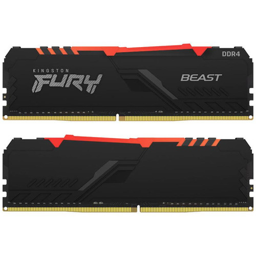 DDR4 2x8GB/3600 Kingston Fury Beast RGB (KF436C17BBAK2/16)