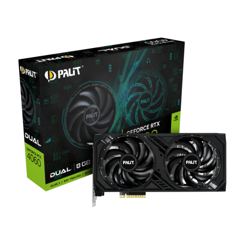 Palit GeForce RTX 4060 Dual (NE64060019P1-1070D)