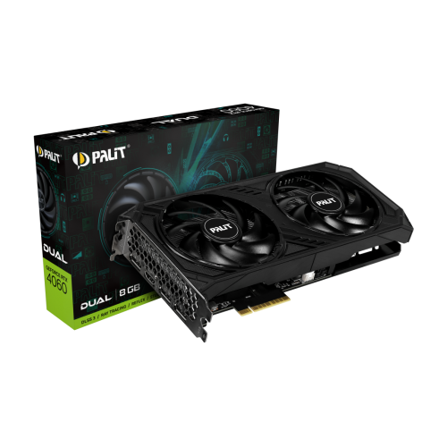 Palit GeForce RTX 4060 Dual (NE64060019P1-1070D)