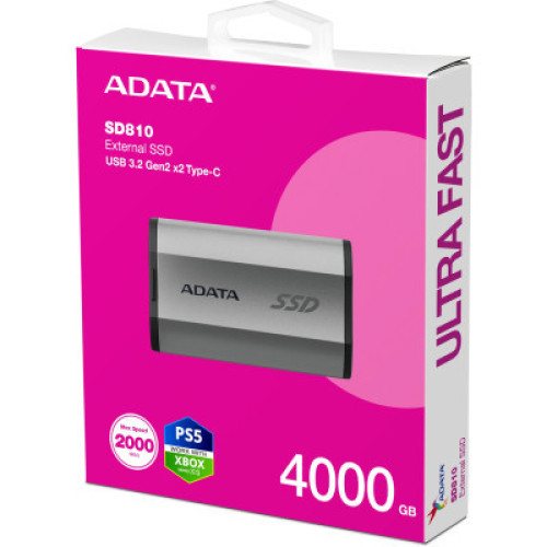 ADATA SSD USB 3.2 4TB (SD810-4000G-CSG)