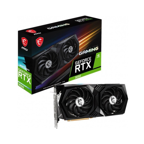 Видеокарта MSI GeForce RTX 3050 8GB GDDR6 Gaming X 8G (RTX 3050 GAMING X 8G)