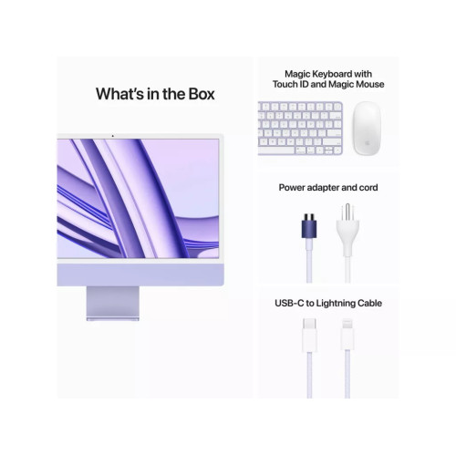 Apple iMac 24 M3 2023 Purple (Z19Q0001L)