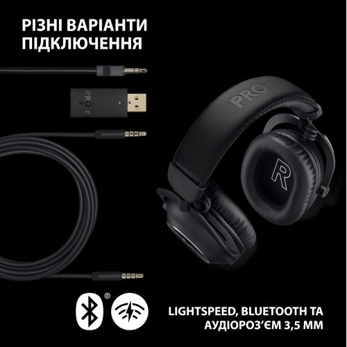 Беспроводные наушники Logitech G Pro X 2 Lightspeed Black (981-001263): идеальное сочетание комфорта и производительности