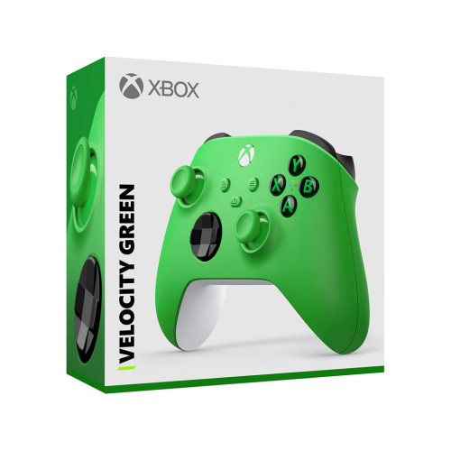 Бездротовий контролер Microsoft Xbox Series X | S Velocity Green (QAU-00091)