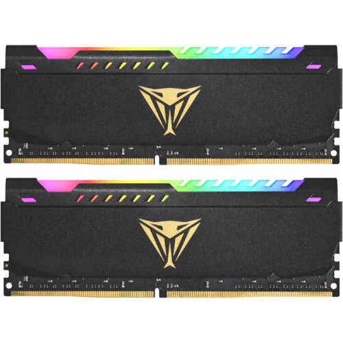 DDR4 2x8GB/3600 Patriot Viper Steel RGB Black (PVSR416G360C0K)