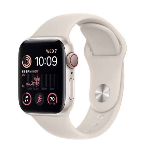 Новый Apple Watch SE 2: GPS, 40 мм, светопрозрачный корпус и ремешок S-образной формы!