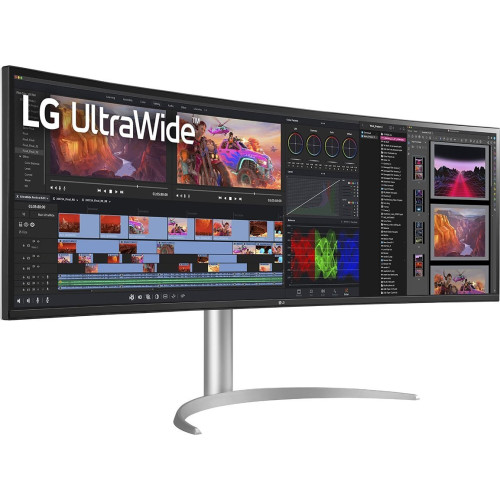 LG UltraWide 49WQ95C-W: легкий та просторий екран з високою якістю зображення.