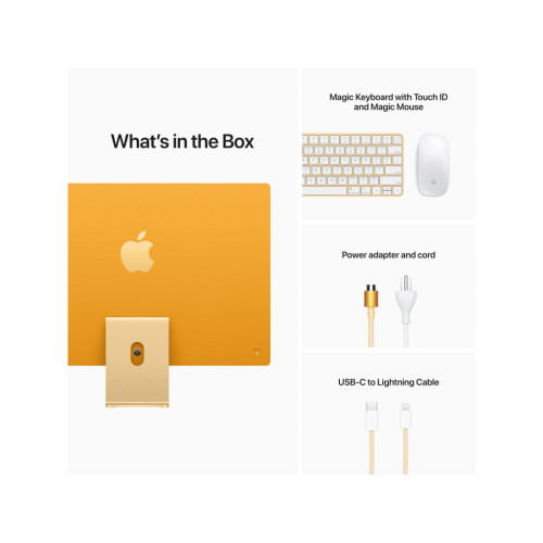 Apple iMac 24 M1 Yellow 2021 (Z12S000RV, Z12S000NU)