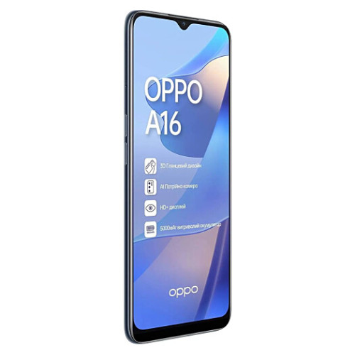 OPPO A16 3/32GB Crystal Black
