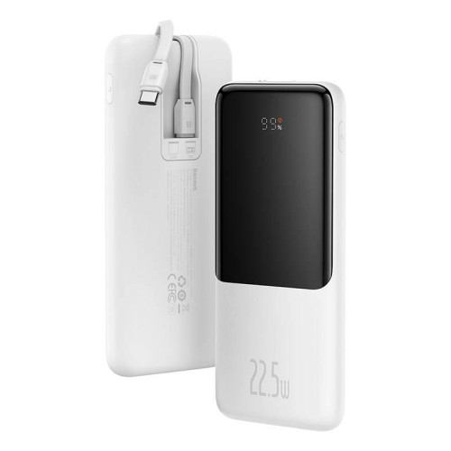 Baseus Elf Digital Display 10000mAh 22.5W White (PPJL010002)