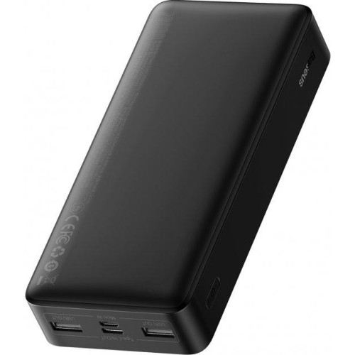 Baseus Bipow Digital Display 15W 20000mAh Black (PPDML-J01)