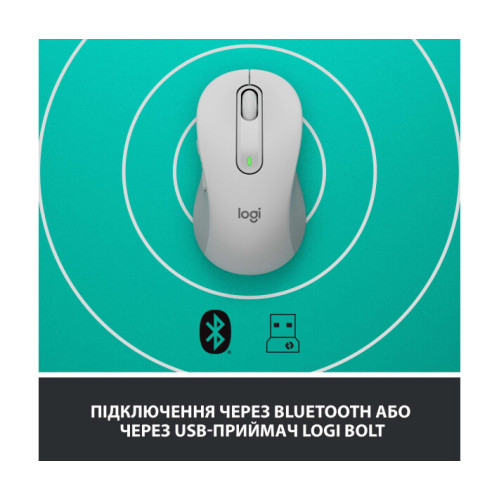 Logitech Signature M650 Wireless Mouse Off-White (910-006255)