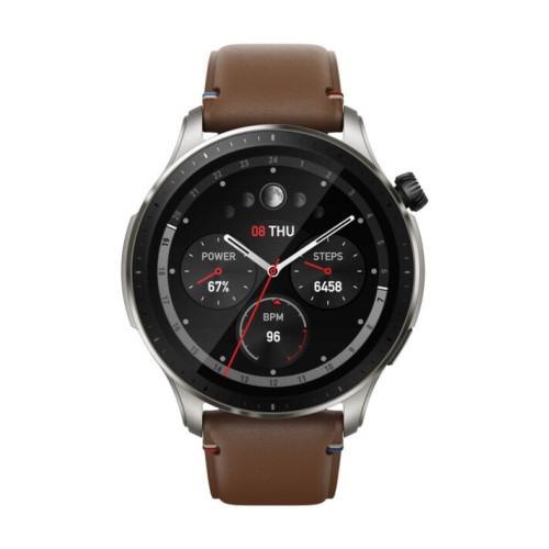 Amazfit GTR 4 Vintage Brown Leather