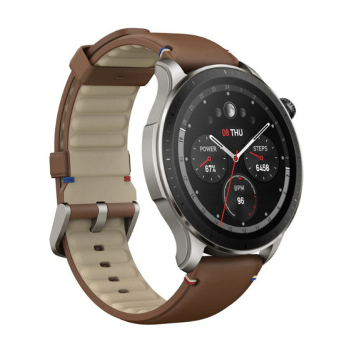 Amazfit GTR 4 Vintage Brown Leather