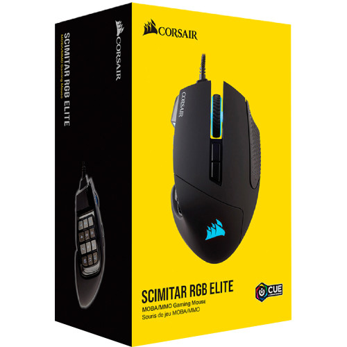 Corsair Scimitar RGB Elite USB Black (CH-9304211-EU)