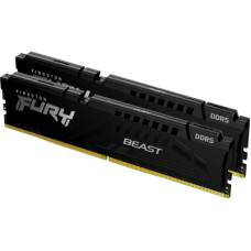 Kingston Fury (ex.HyperX) DDR5 32GB (2x16GB) 6000 MHz Beast Black (KF560C40BBK2-32)