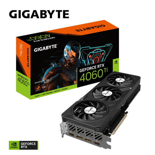 Gigabyte GeForce RTX4060Ti 16Gb GAMING OC (GV-N406TGAMING OC-16GD)