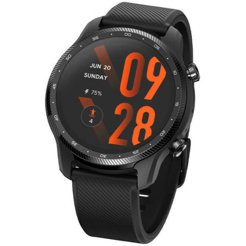 Перевершений Mobvoi TicWatch Pro 3 Ultra GPS: Shadow Black ідеально об'єднує моду з функціональністю