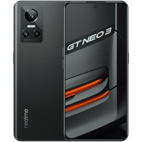 Realme GT Neo3: лімітована версія з 8/256 ГБ та 80 Вт швидкої зарядки, Black.