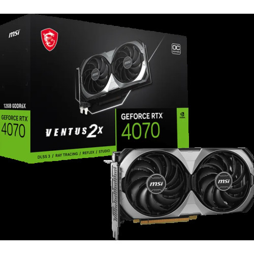 Відгук про MSI GeForce RTX 4070 VENTUS 2X E 12G OC (912-V513-432)