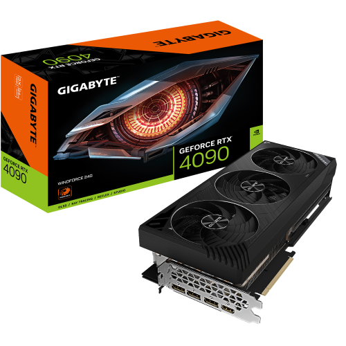 GIGABYTE GeForce RTX 4090 WINDFORCE 24G - мощность в каждом пикселе!