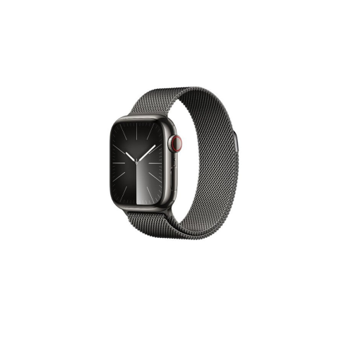 Apple Watch Series 9 GPS + Cellular 41mm Graphite S. Steel Case w. Graphite Milanese Loop (MRJA3)