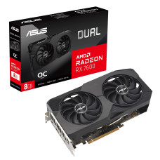 ASUS Radeon RX 7600 8GB DUAL OC (DUAL-RX7600-O8G)