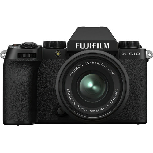 Fujifilm X-S10 Kit: Compact and Versatile Black Camera