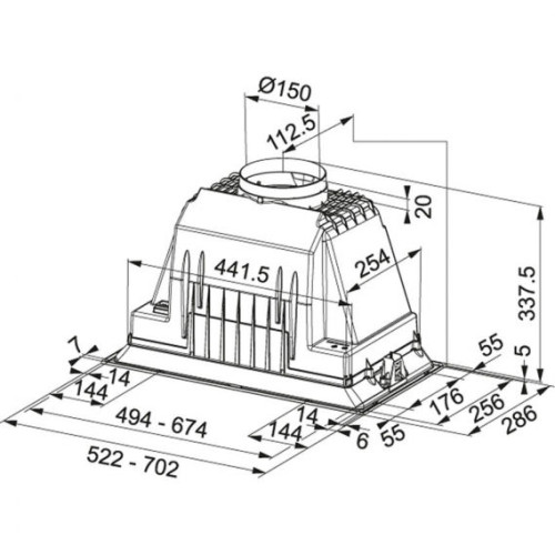 Franke INCA PLUS FBI 525 PLUS (305.0599.543)